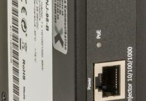 Barox PoE-Iinjector for DIN Rail