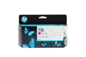 HP 738 130-ml Magenta DesignJet Ink Cart