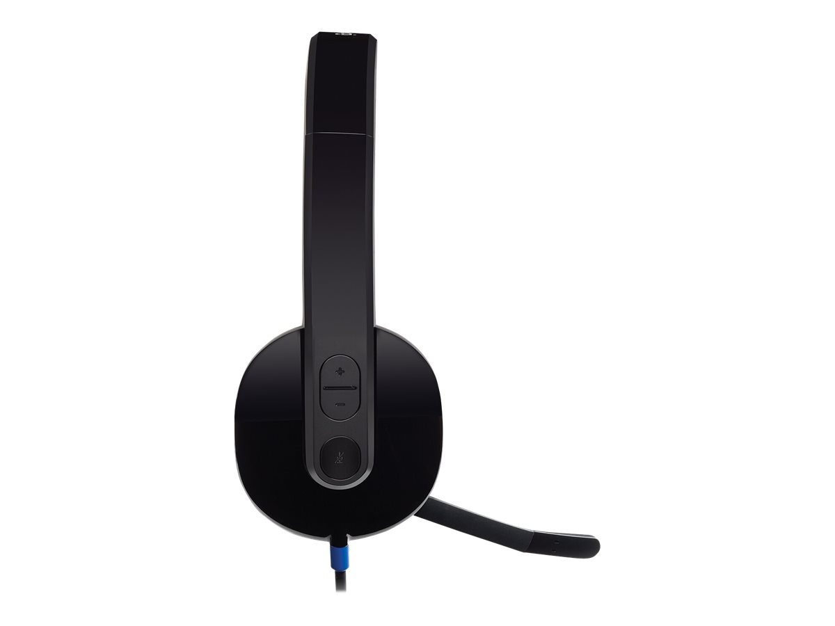 Logitech H540 Wired USB-A Headset - Black, 1.8m Cable - Bilde 5