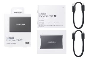 SAMSUNG Portable SSD T7 1TB grey