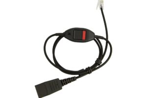 JABRA QD Cord auf RJ10, spiral, 0,5 - 1,