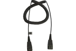 JABRA Extension cord, QD to QD, coiled,