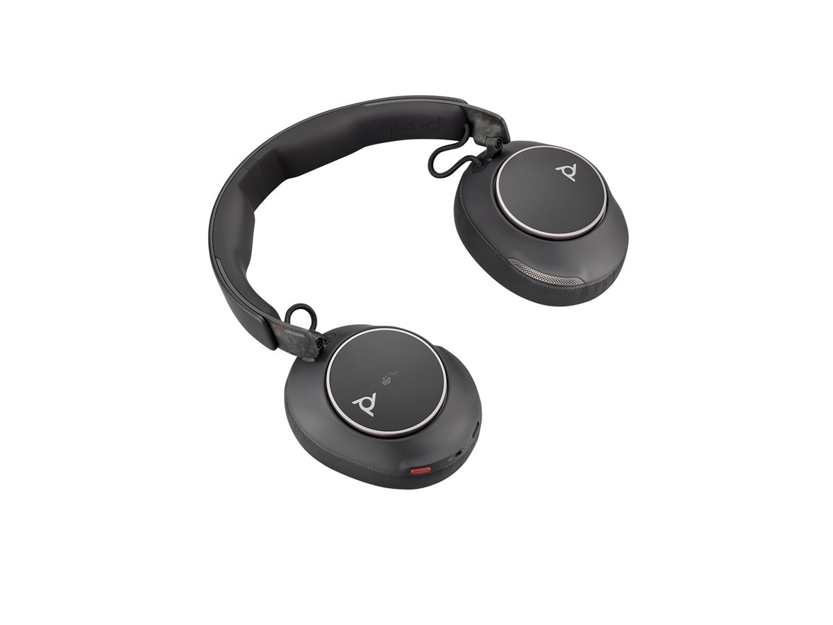 HP Poly Voyager Surround 80 UC Microsoft Teams Certified USB-C Headset +USB-C/A Adapter - Bilde 5