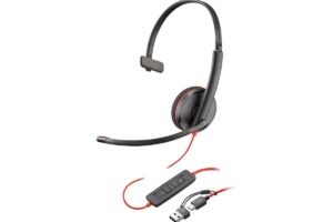HP Poly BW 3210 Mono USB-C HS +USB-C/A