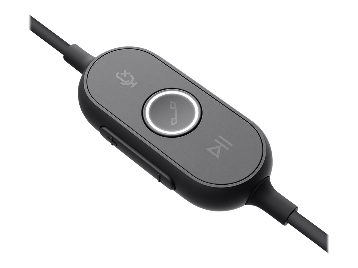 Logitech Zone Wired UC Headset Head-band Black - Bilde 2