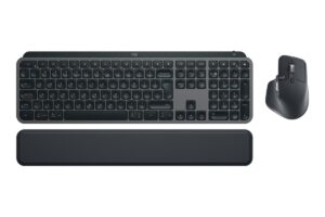 Logitech MX Keys S bundle (graphite) Tastatur + Mus + Håndleddstøtte