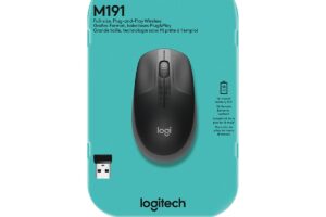 Logitech M190 mouse RF Wireless Optical 1000 DPI Ambidextrous