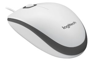 Logitech M100 Mus (hvit)