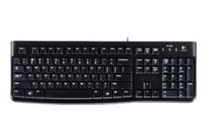 LOGI K120 Corded Keyboard black OEM UK
