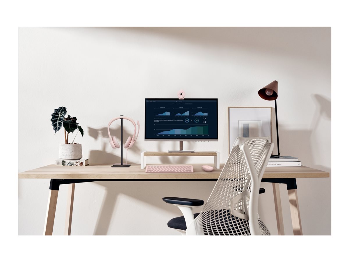LOGI H390 USB Computer Headset - ROSE - Bilde 10