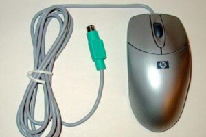 HP PS/2 scrolling mouse with