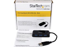 STARTECH ST4300MINU3B 4 Port SuperSpeed