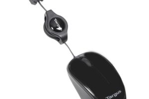 Targus Compact Blue Trace Wired Mouse