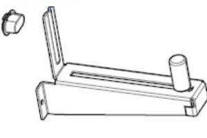 1" Core media hanger