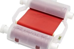 Red Heavy-Duty Print Ribbon
