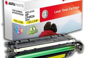 TONER YELLOW, RPL. CF452A 655A