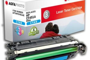 TONER CYAN, RPL. CF451A 655A