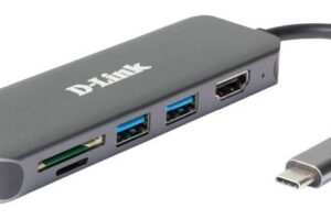 D-Link 6-in-1 USB-C Hub with