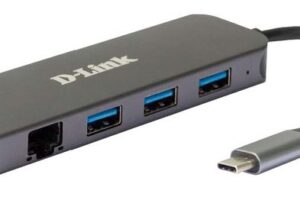 D-Link 5-in-1 USB-C Hub with Gigabit