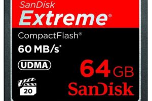 Sandisk CF EXTREME 64GB 60MB/S