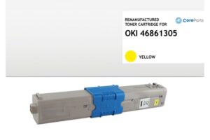Toner Yellow for OKI, Pages: