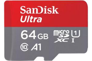 Sandisk Ultra microSDXC 64GB + Adapter