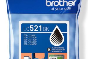 BROTHER Black ink cartridge yield