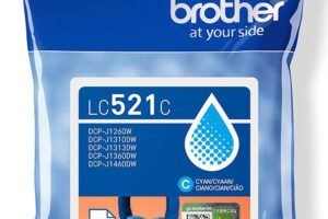 BROTHER Cyan ink cartridge yield