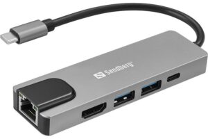 Sandberg USB-C 5in1 Travel Dock Saver
