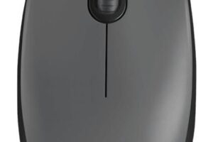 Logitech M90, Corded mouse, Black