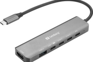 Sandberg USB-C 6-in-1 MediaDock
