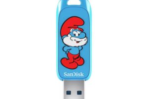 Sandisk Smurf Usb Flash Drive 64 Gb