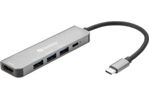 Sandberg USB-C Dock HDMI+3xUSB+PD 100W