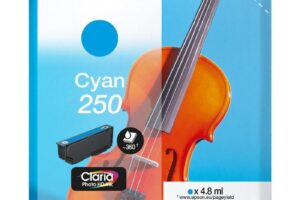 EPSON Singlepack Cyan 250 ink