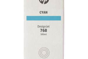 768 500-ml Cyan DesignJet ink