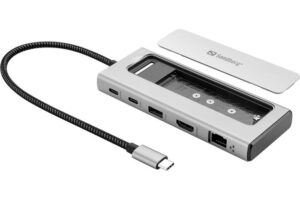 Sandberg USB-C 6in1 Travel Dock SSD
