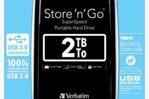 Verbatim External HD 2 TB USB