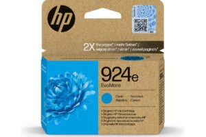 HP 924e EvoMore Cyan Original Ink Cart