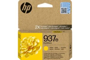 HP 937e EvoMore Yellow Original Ink Cart