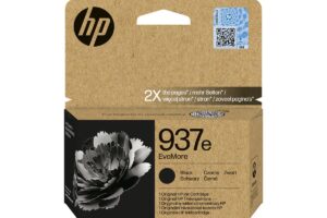 HP 937e EvoMore Black Original Ink Cartr