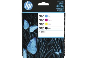 HP 912 CMYK Original Ink Cartridge 4-Pac