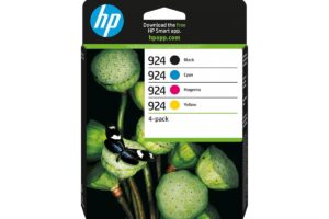 HP 924 CMYK Original Ink Cart 4-Pack