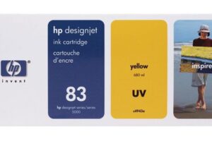 #83 ink yellow  uv 680ml