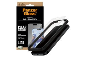PanzerGlass® Screen Protector iPhone 17 | iPhone 16 Pro | Classic Fit w. EasyAligner