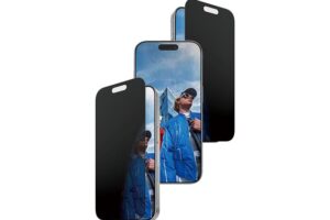 PanzerGlass® Privacy Screen Protector iPhone 17 | iPhone 16 Pro | Ultra-Wide Fit w. FASTFIT IN-A-BOX