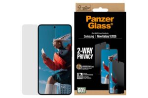 PanzerGlass® 2-Way Privacy Screen Protector Samsung Galaxy S 2026 Pro | Ultra-Wide Fit w. EasyAligner
