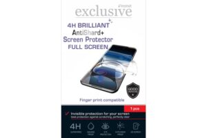 Insmat Exclusive AntiShard+ - skjermbeskyttelse for mobiltelefon - fullskjerm, 4 H Brilliant