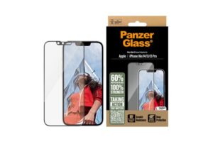 PanzerGlass® Screen Protector iPhone 16e | 14 | 13 | 13 Pro | Ultra-Wide Fit w. Aligner